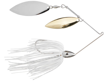 War Eagle Spinnerbait Nickle Frame DW 3/4 White