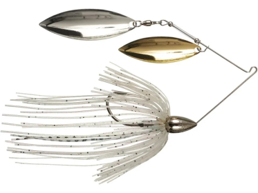 War Eagle Spinnerbait Nickle Frame TW 1/4 Green Shad