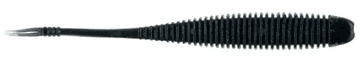 NetBaitBF Flat Sided Shad 4.5in Black 8ct