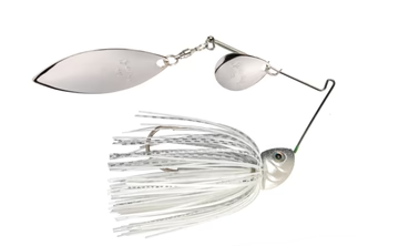 Strike King TG HC Spinnerbait 1/2oz White Chrome