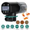 Automatic Fish Feeder 8.45OZ Capacity Electric Fish Food Dispenser for Fish Tank Aquarium Moisture-Proof Fish Feed Timer with 4 Programmable Modes Adj