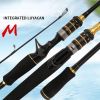 Fishing Rod Fishing Rod Carbon Fishing Baitcasting Rod Travel Lure Casting Rod 165 Cm/5.4 Ft
